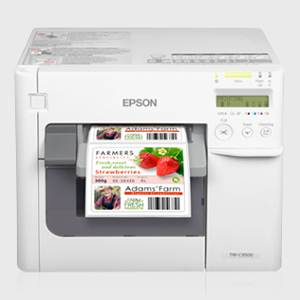 Epson C3500 Inkjet label printer