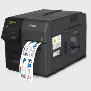 Epson C7500 Inkjet label printer