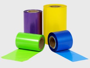 Color thermal transfer ribbons for label printing
