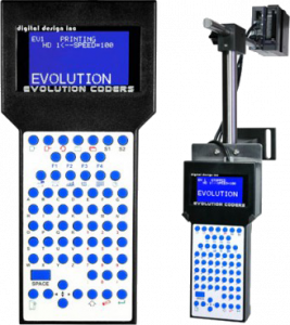 Digital Design evolution coder button pad High Resolution ink jet printer