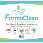 Sample label Formoclean Hand Sanitizer