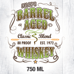 Custom Designed Barrel Aged Whiskey design